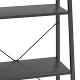 3-Tier Standing Shelf Black 56x35x108 cm 336363