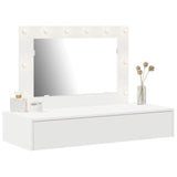 Dressing Table White 100 x 40 x 70 cm Engineered Wood 865235