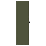 Storage Cabinet Olive Green 90 x 40 x 140 cm Steel 3406164