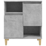Sideboards 3 pcs Concrete Grey 60x35x70 cm Engineered Wood 3185739