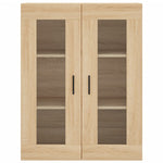 Highboard Sonoma Oak 69.5x34x180 cm Engineered Wood 3198228