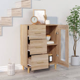 Sideboard Sonoma Oak 69,5x34x90 cm Engineered Wood 812207