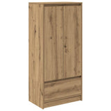 Cabinet with Drawer Artisan Oak 55.5x34x119.5 cm Engineered Wood 861651