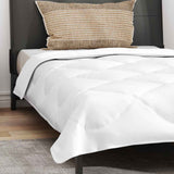 Duvet with Pillow 2 pcs White Microfiber 3376580