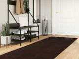 Medium Pile Soft and Washable Rug HUARTE Brown 300 x 80 cm 42022516