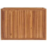 Raised Bed 100x50x70 cm Solid Teak Wood 48972