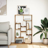Bookcase Old Wood 72x20x120.5 cm Engineered Wood 858163