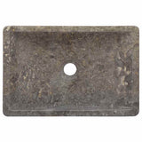 149156 Sink 45x30x12 cm Marble High Gloss Grey