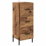 Highboard Old Wood 34.5 x 34 x 180 cm Engineered Wood 3415790