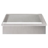 Snail Fences 8 pcs Silver Stainless Steel 874879
