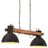 ZNTS Industrial Hanging Lamp 25 W Black 109 cm E27 320527