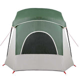 Camping Tent Cabin 5-Person Green Waterproof 94752