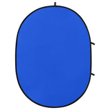 2 in 1 Oval Studio Background Screen Green and Blue 200x150 cm 190250
