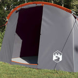 Tunnel Tent 4-Person 4-Person Grey and Orange 42004055