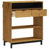 Bar Table FLAM 92x45x110 cm Solid Wood Pine 357824