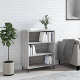 Shelf Cabinet Grey Sonoma 69.5x32.5x90 cm Engineered Wood 828386