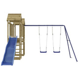 Outdoor Playset Impregnated Wood Pine 3155863