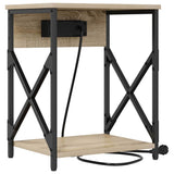 Bedside Cabinet Sonoma Oak 41 x 31 x 51 cm Engineered Wood 859507