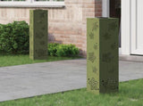 Solar LED Pathway Light 2 pcs Warm White 18 x 18 x 80 cm 879747