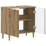 Bathroom Sink Cabinet ARNHEM Artisan Oak 59.5 x 31.5x 59 cm 896574