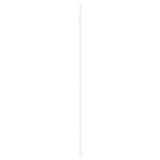 Sliding Door Manual White 83 x 232 cm Solid pine wood and steel 3333565