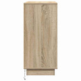 Bedside Cabinet Sonoma Oak 71 x 34.5 x 75 cm Engineered wood 869636