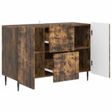 Sideboard Smoked Oak 89 x 34.5 x 62 cm Engineered Wood 894430