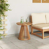 Side Table Brown 50 x 50 x 49.5 cm Solid Teak Wood 42006348