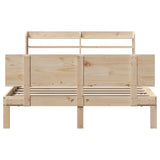 Bed Frame with Headboard without Mattress 120x190 cm Small Double 3306815