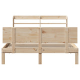 Bed Frame with Headboard without Mattress 150x200 cm King Size 3306829