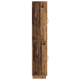 Cabinet Set 2 pcs Old Wood Engineered Wood 3416797