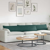 Sofa Pillows 2 pcs Dark Green 200 x 40 cm Fabric 42013873