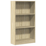 Bookcase Sonoma Oak 60x24x109 cm Engineered Wood 857805
