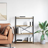 Bookshelf Artisan Oak 80 x 30 x 120 cm Engineered Wood 868424
