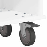 TV Stand White 100 x 35 x 35 cm Engineered Wood 891032