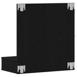 Mirror Cabinet Black Oak 60 x 31.5 x 62 cm Engineered Wood 873882