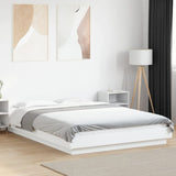 Bed Frame without Mattress White 135x190 cm Double 3281224