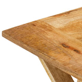 Coffee Table 110x52x40 cm Solid Wood Mango 354990