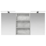 Bathroom Cabinet Set 3 pcs 120 x 10.5 x 60.5 cm Engineered wood 3403739