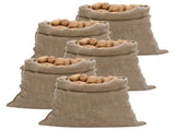 Jute Sacks 5 pcs 100x110 cm 100% Jute 220 gsm 155781