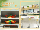 Pretend Play Kitchen, Kids Kitchen Playset with Light & Sound Stove, Turning Knobs, Cooking T3398P422389