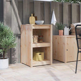 Kitchen Cabinet with Shelf MEPPEL Brown Oak 55 x 55 x 92 cm 868165