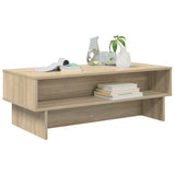 Coffee Table Sonoma Oak 100 x 46 x 35 cm Engineered Wood 8000238