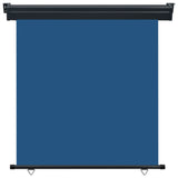 ZNTS Balcony Side Awning 165x250 cm Blue 48432