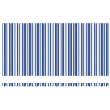 Retractable Awning Manual Blue and White 600 x 300 cm 3081611