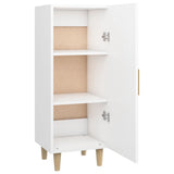 Sideboard White 34.5x34x90 cm Engineered Wood 812321