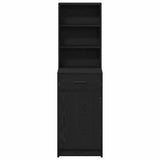 Highboard Black Oak 40 x 40.5 x 135 cm Engineered Wood 865074
