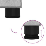 Bathroom Furniture Set Wall-mounted 2 pcs Concrete Grey 3392936