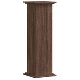 Plant Stand Brown Oak 33x33x100 cm Engineered Wood 852984