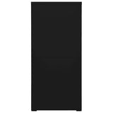 Filing Cabinet Black 46x62x133 cm Steel 336280